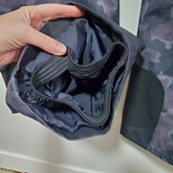 OBERMEYER Malta Snow Ski Pants HydroBlock Waterproof Grey Camo Women's 14 x 32" - Picture 6 of 16